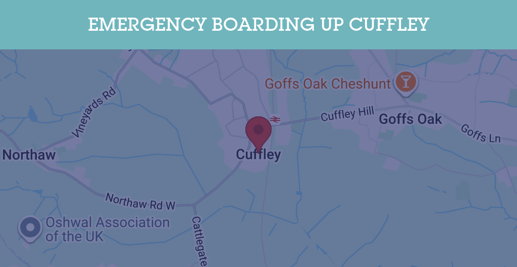 Emergency Boarding Up Services in Cuffley - EN6