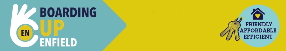 Boarding Up Enfield Header Banner